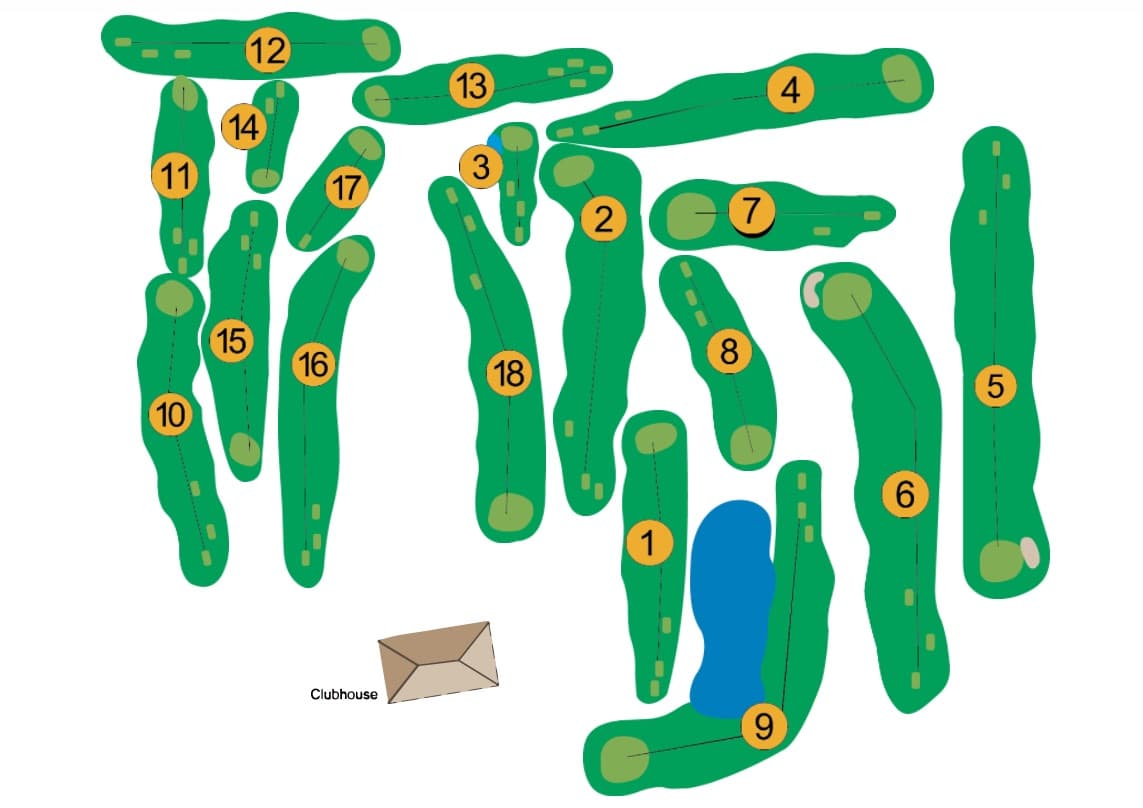 Cedar Crest hole-by-hole course tour